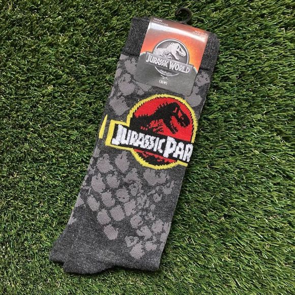 Jurassic Park Crew Sock - Picture 1 of 3